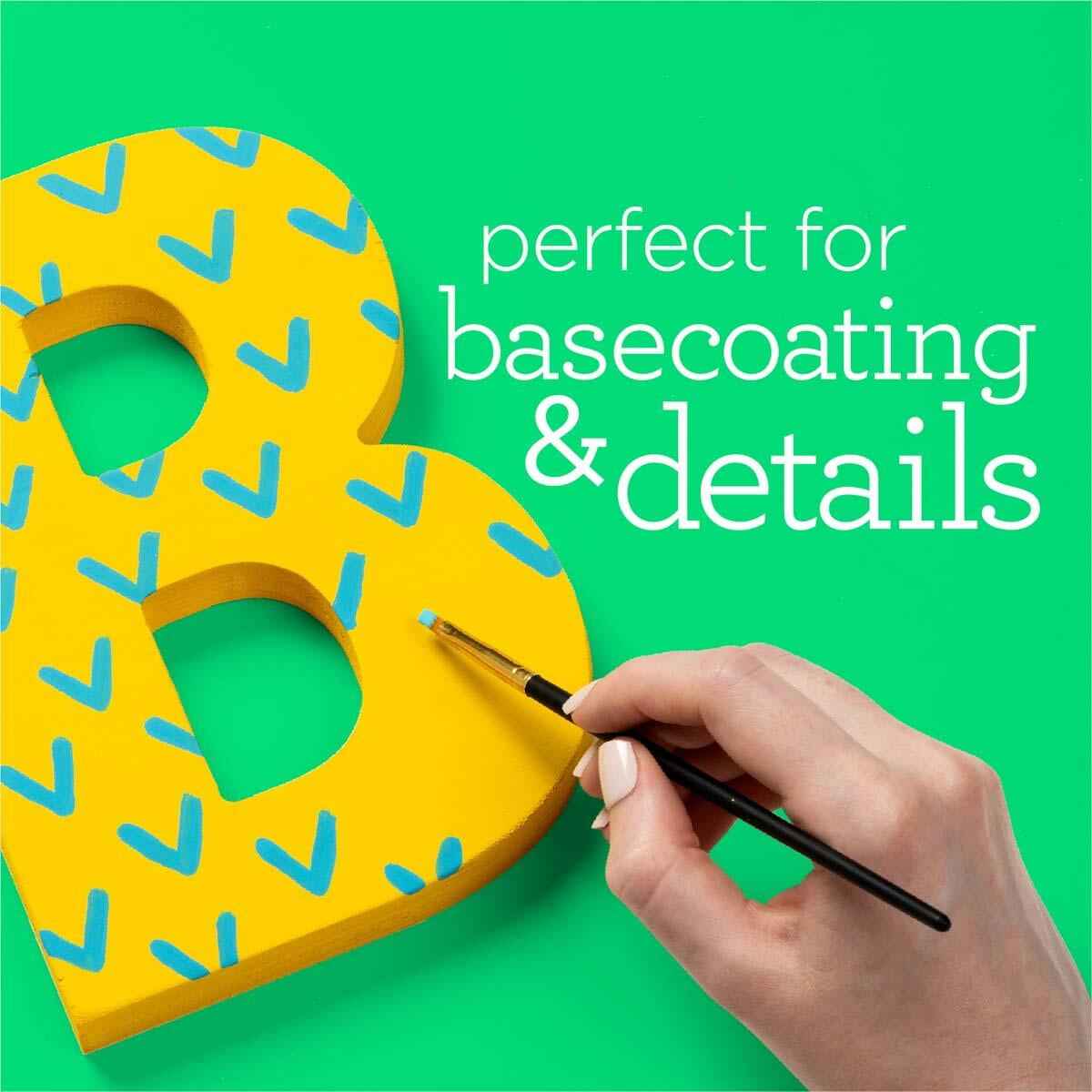 Apple Barrel Acrylic Craft Paint, Matte Finish, Snow White, 2 fl oz (21884EX)