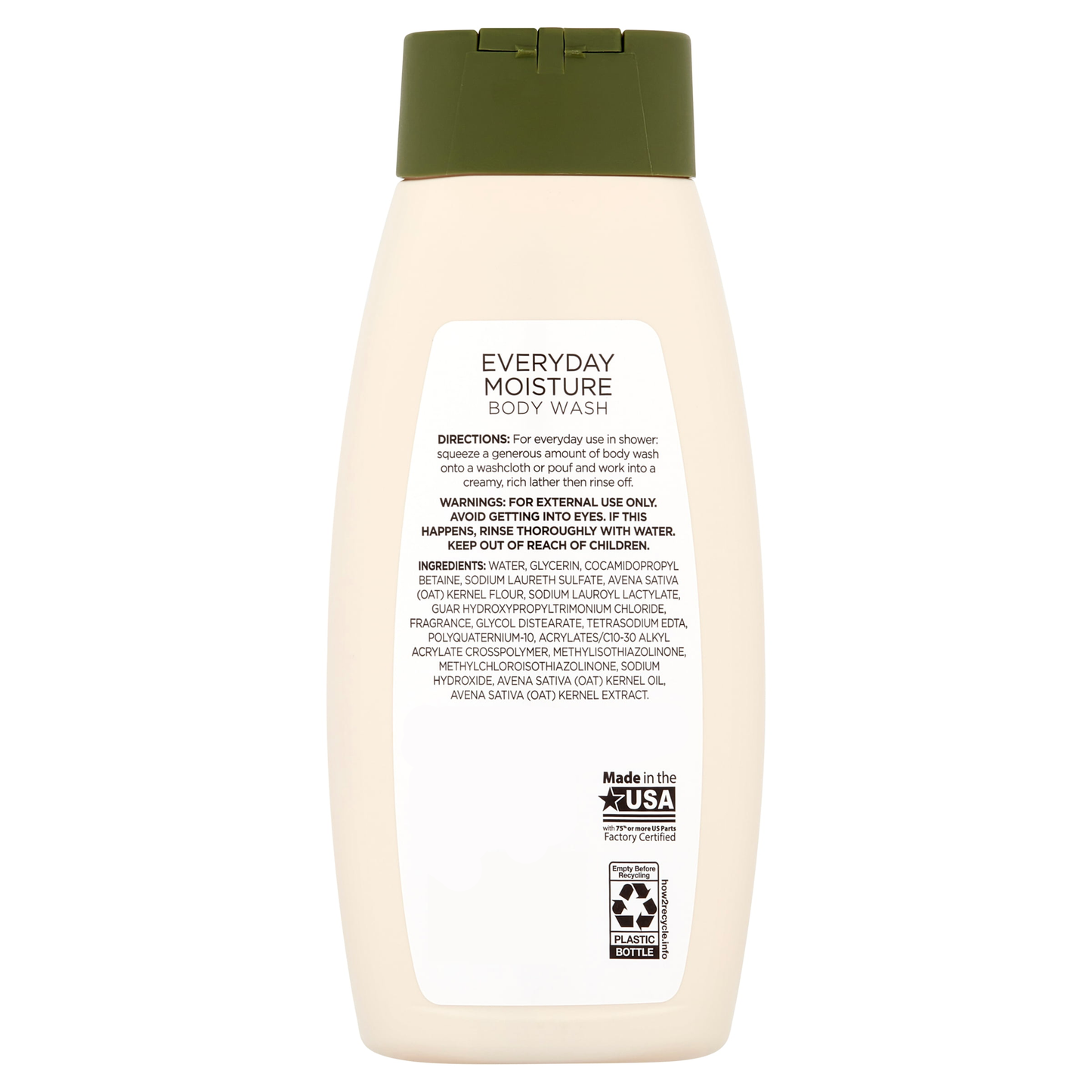 Equate Everyday Moisture Body Wash – 18 fl oz, Nourishing Daily Cleanser for Soft & Smooth Skin