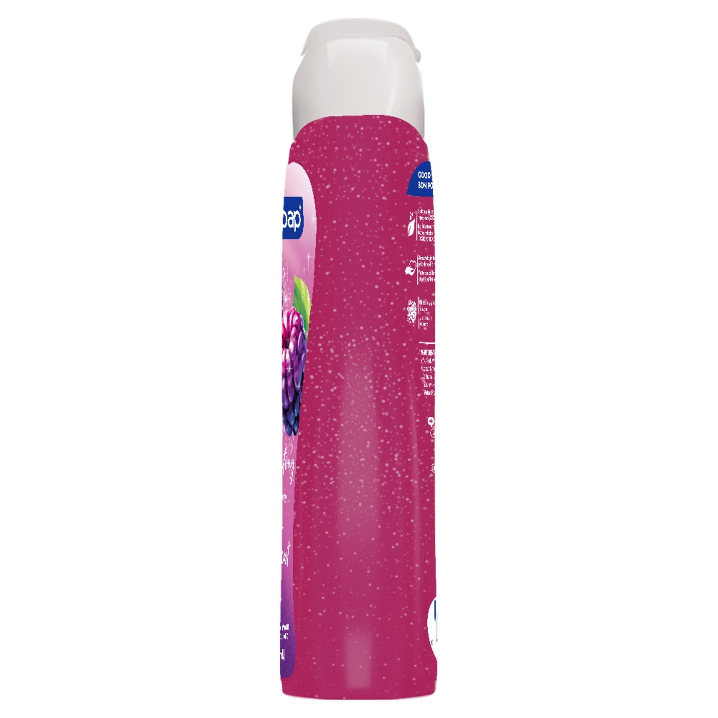 Softsoap Exfoliating Body Wash, Blackberry Sugar – Gently Cleanses & Polishes for All Skin Types – 20 fl oz Bottle