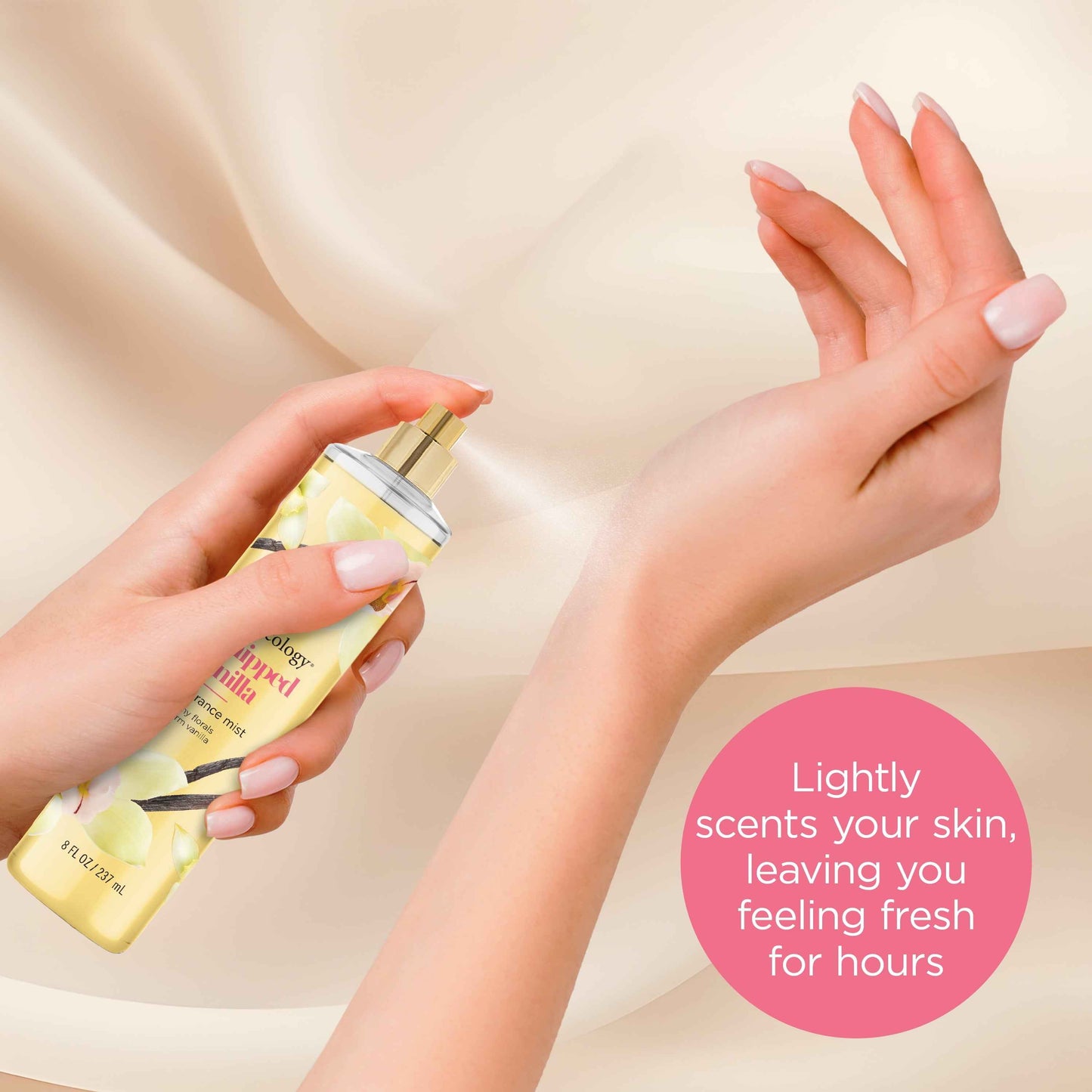 Bodycology Whipped Vanilla Body Mist – 8 fl oz (236mL)