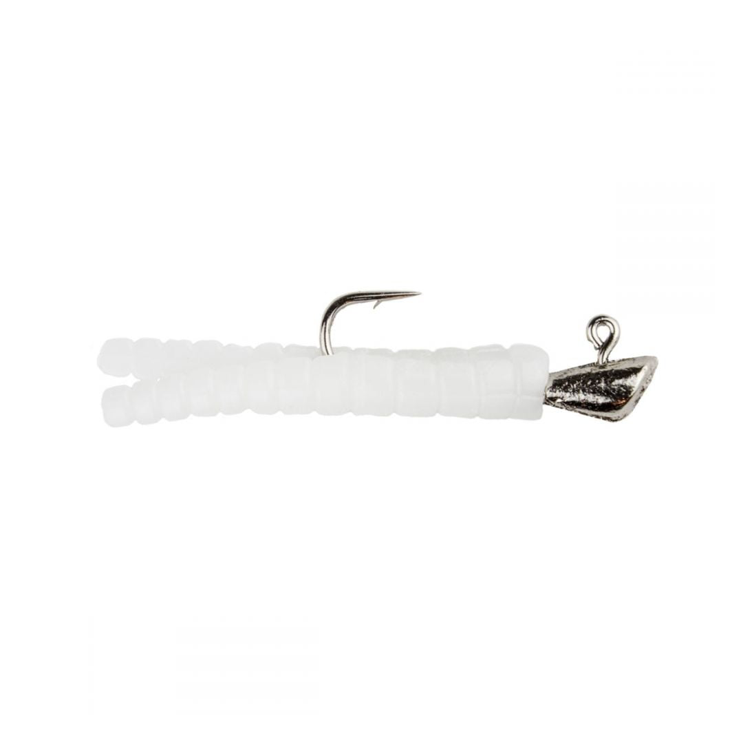 Leland Lures Trout Magnet Softbait 1/64 oz 9 Count White | Ultralight Trout Fishing Lure Leland Lures