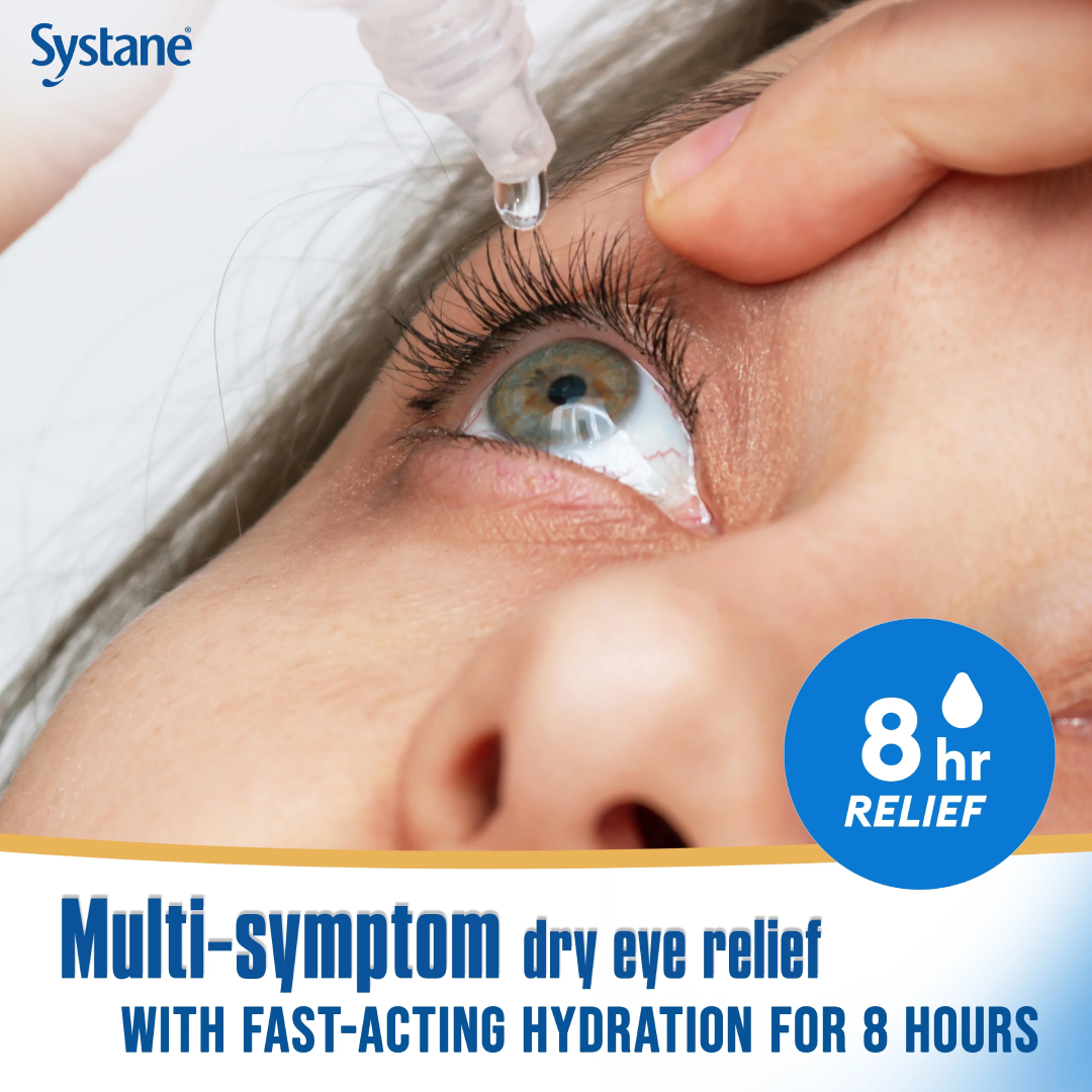 Systane Complete Dry Eye Care Symptom Relief Eye Drops 10 ml Systane