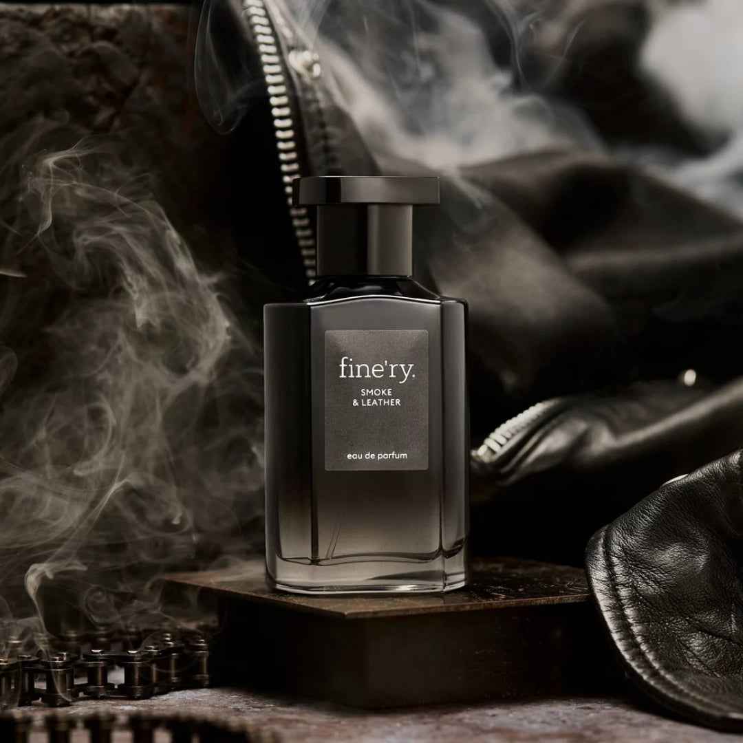 fine’ry. Men’s Travel Size Eau De Cologne – Smoke Leather (2.0 fl oz)