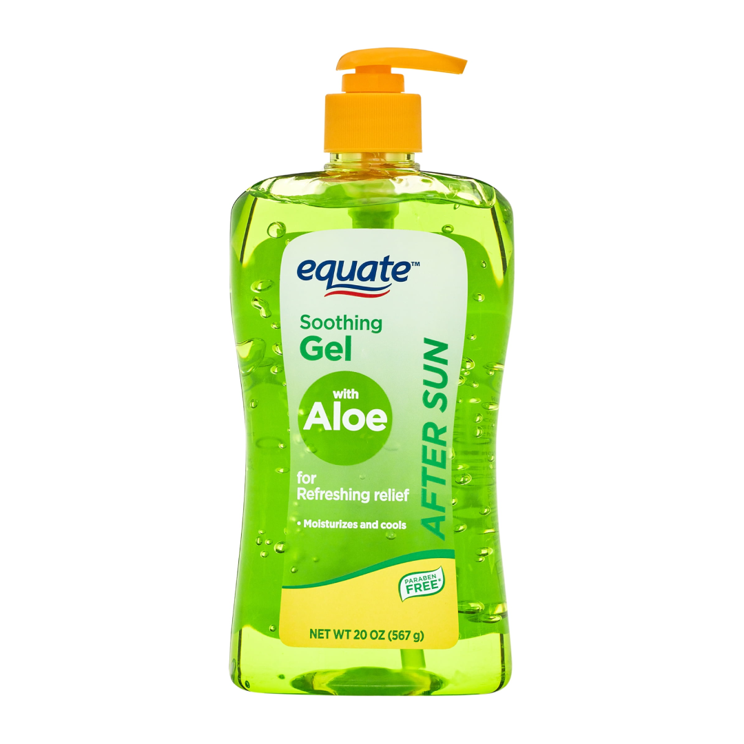 Equate After Sun Soothing Gel with Aloe, 20 oz Equate