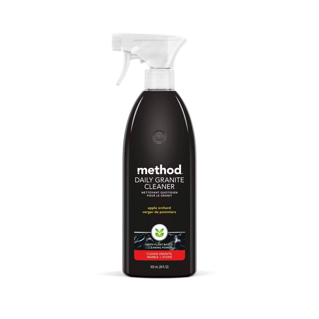 Method Apple Orchard Daily Granite Spray 28 oz | Natural, Eco-Friendly Surface Cleaner Method