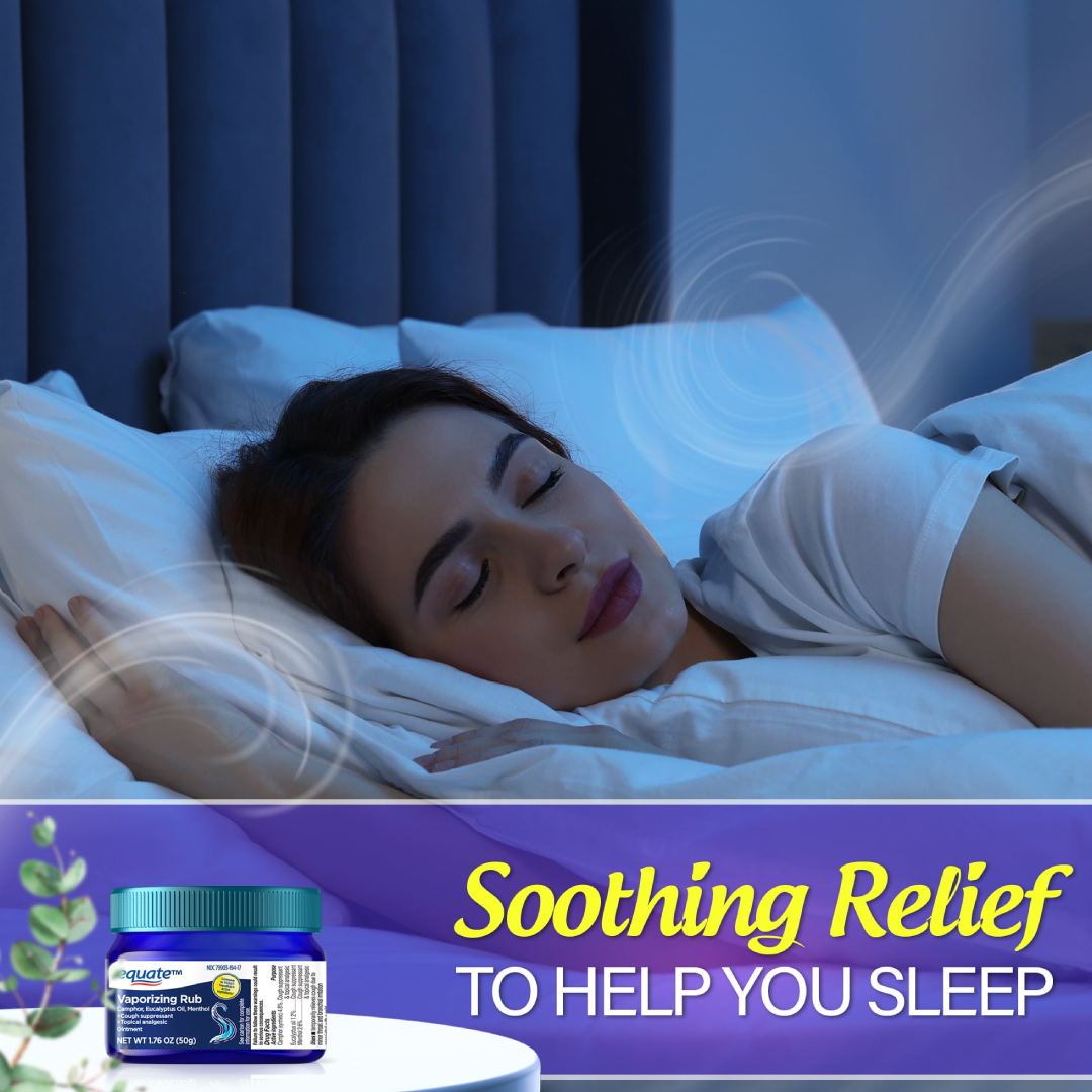 Equate Vaporizing Rub Cough Suppressant & Topical Analgesic Equate