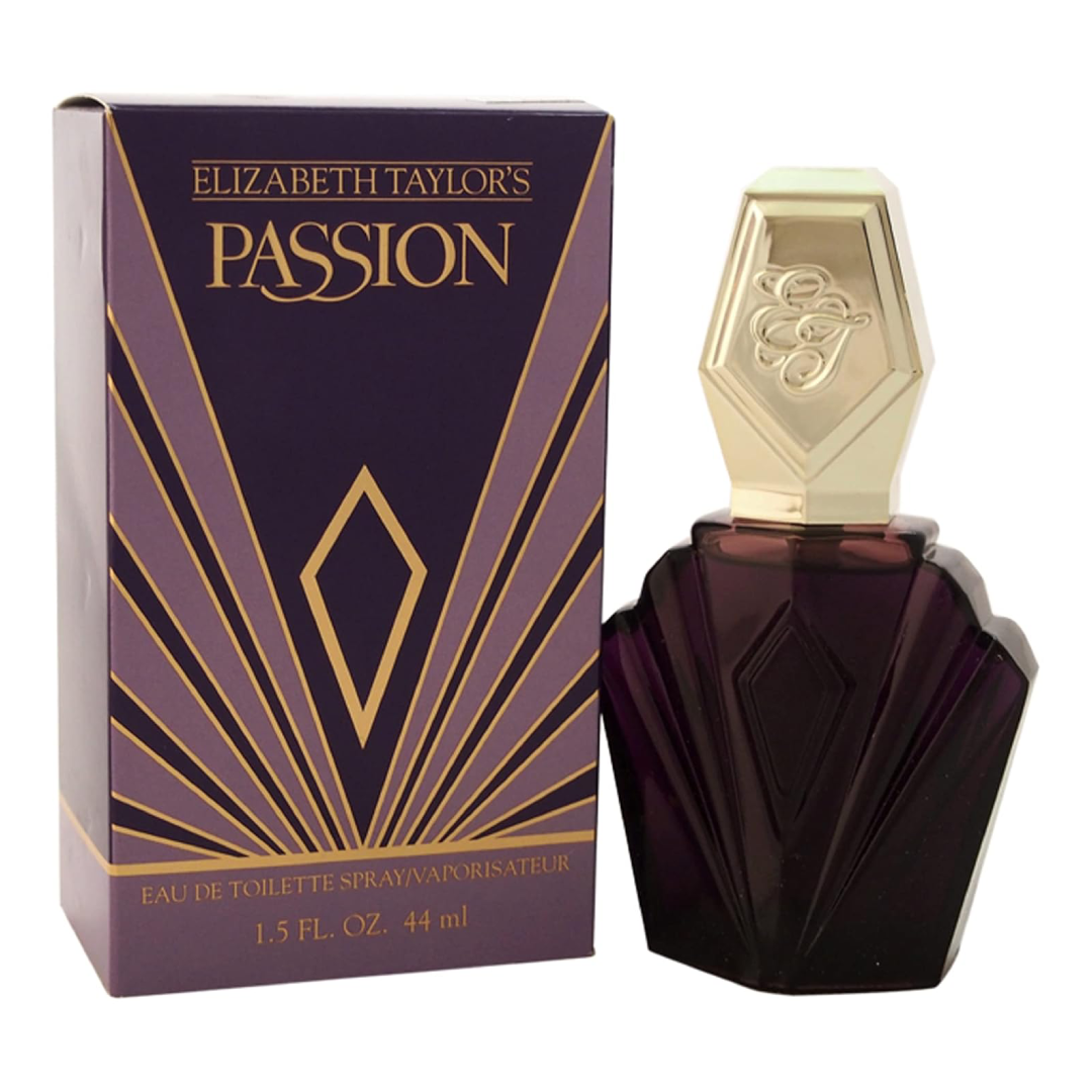 Elizabeth Taylor Passion for Women Eau de Toilette Spray 1.5 fl oz Elizabeth Taylor