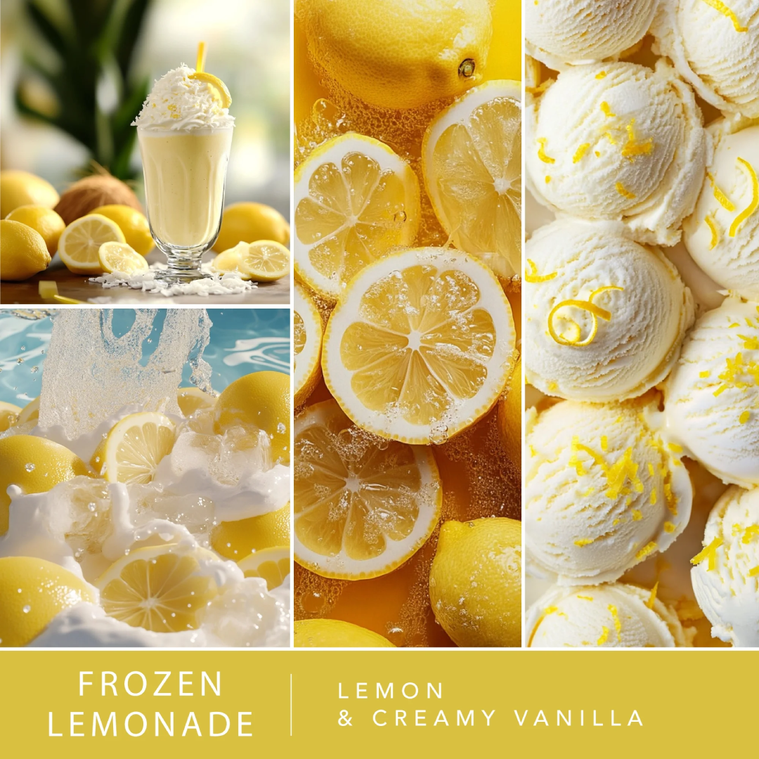 Frozen Lemonade Scented Wax Melts by ScentSationals 2.5 oz | Refreshing Citrus Home Fragrance ScentSationals