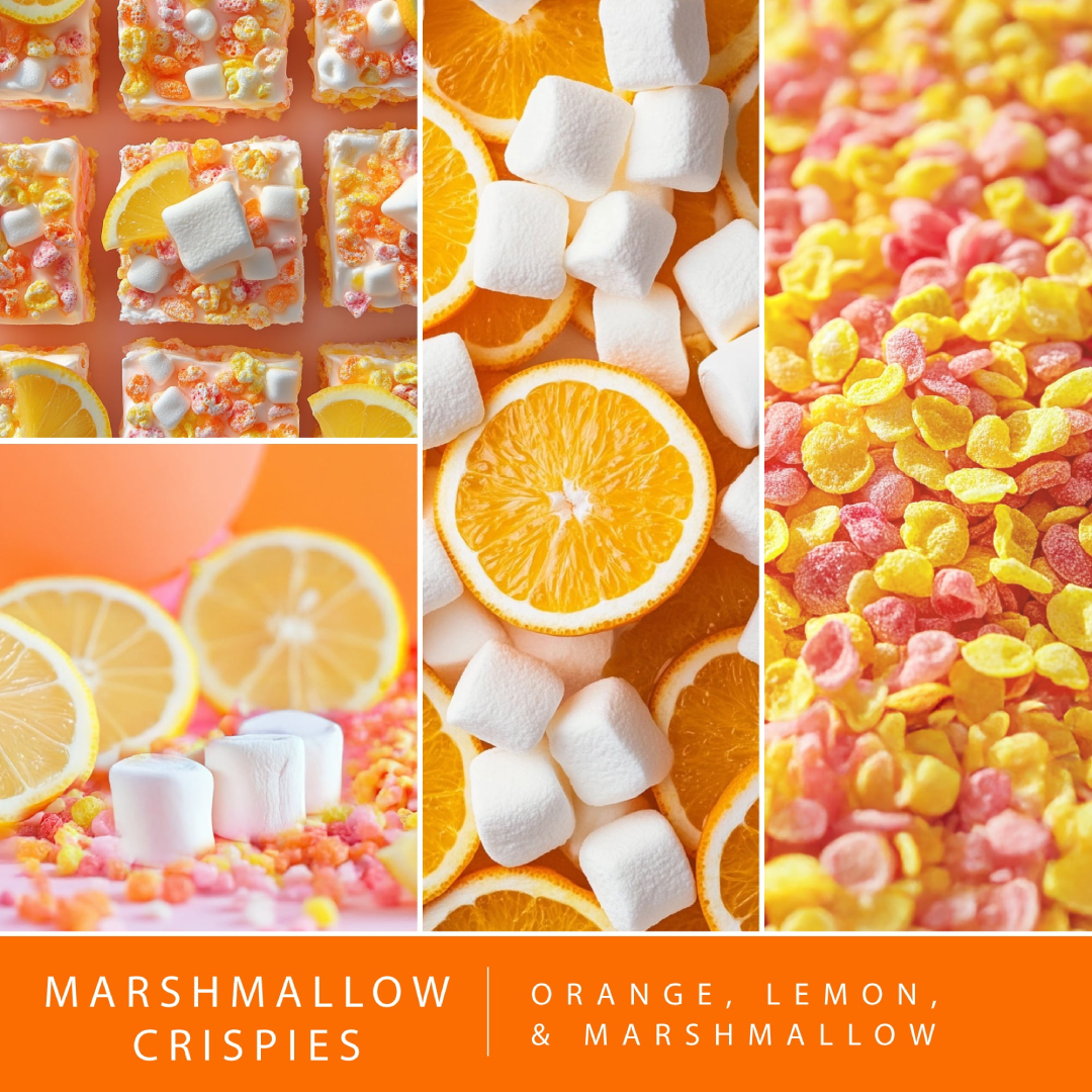 Marshmallow Crispies Scented Wax Melts by ScentSationals 2.5 oz | Sweet & Cozy Home Fragrance ScentSationals