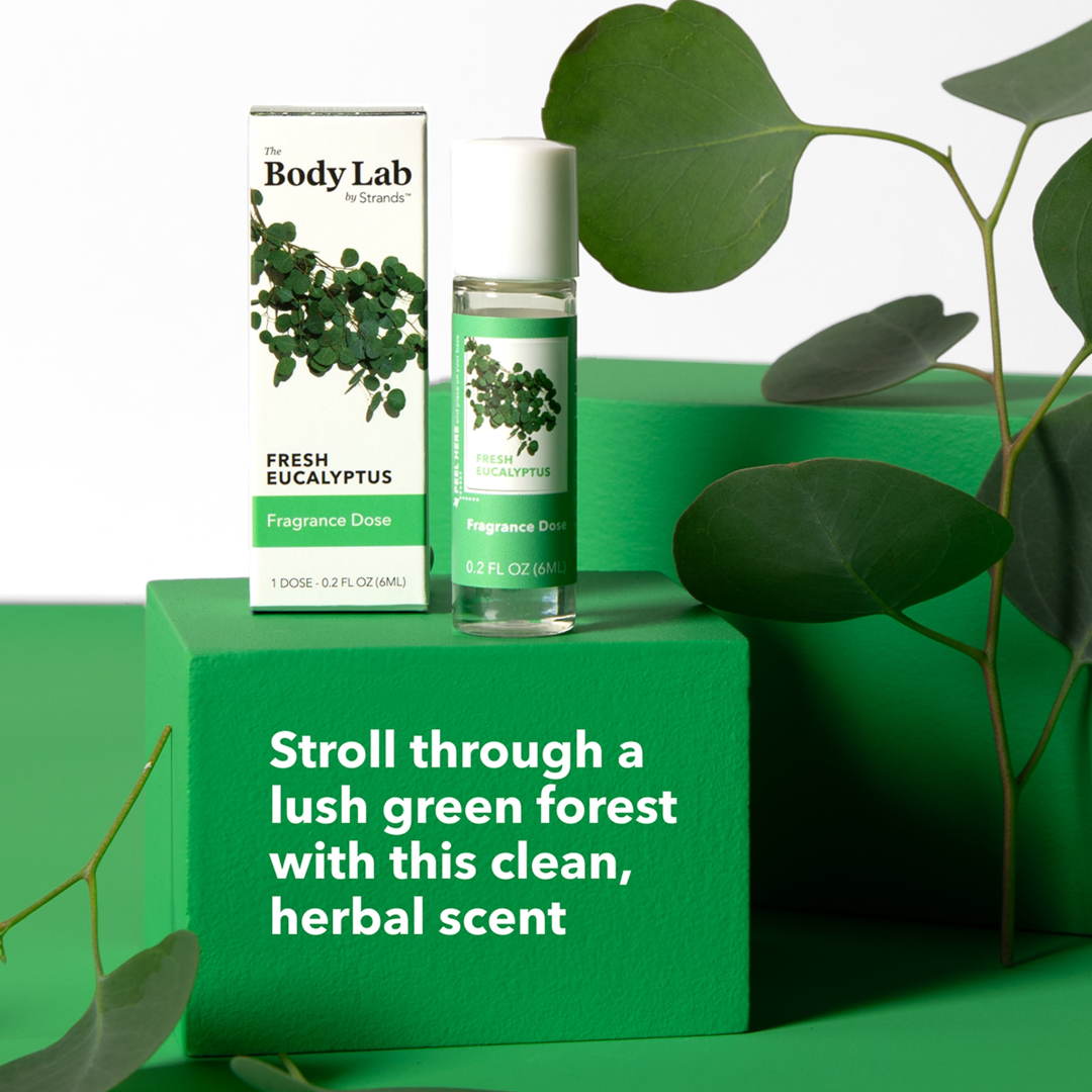 The Body Lab Fragrance Dose – Fresh Eucalyptus, 0.2 fl. oz. The Body Lab