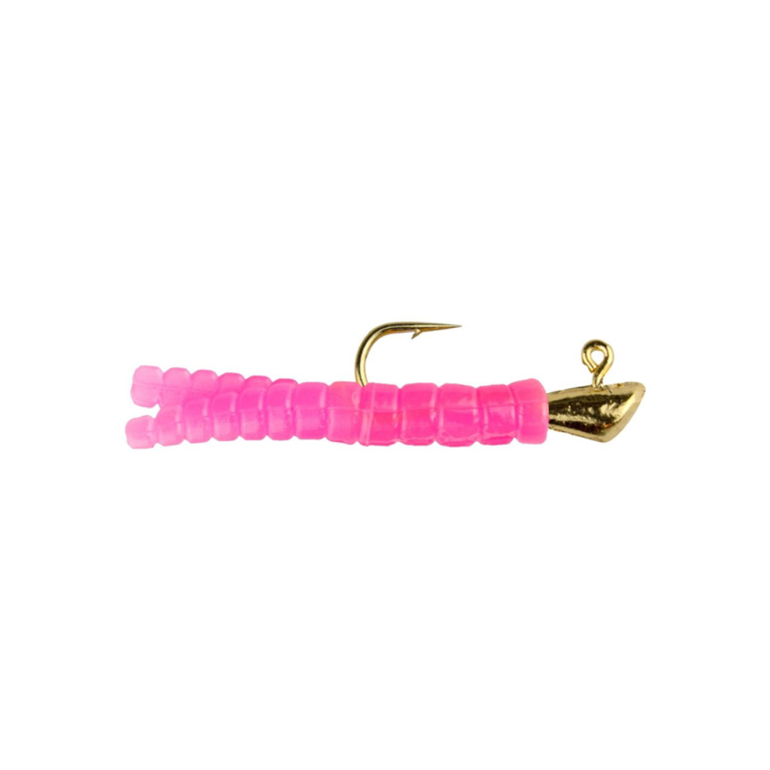 Leland Lures Trout Magnet Softbait 1/64 oz 9 Count Pink | Ultralight Trout Fishing Lure Leland Lures