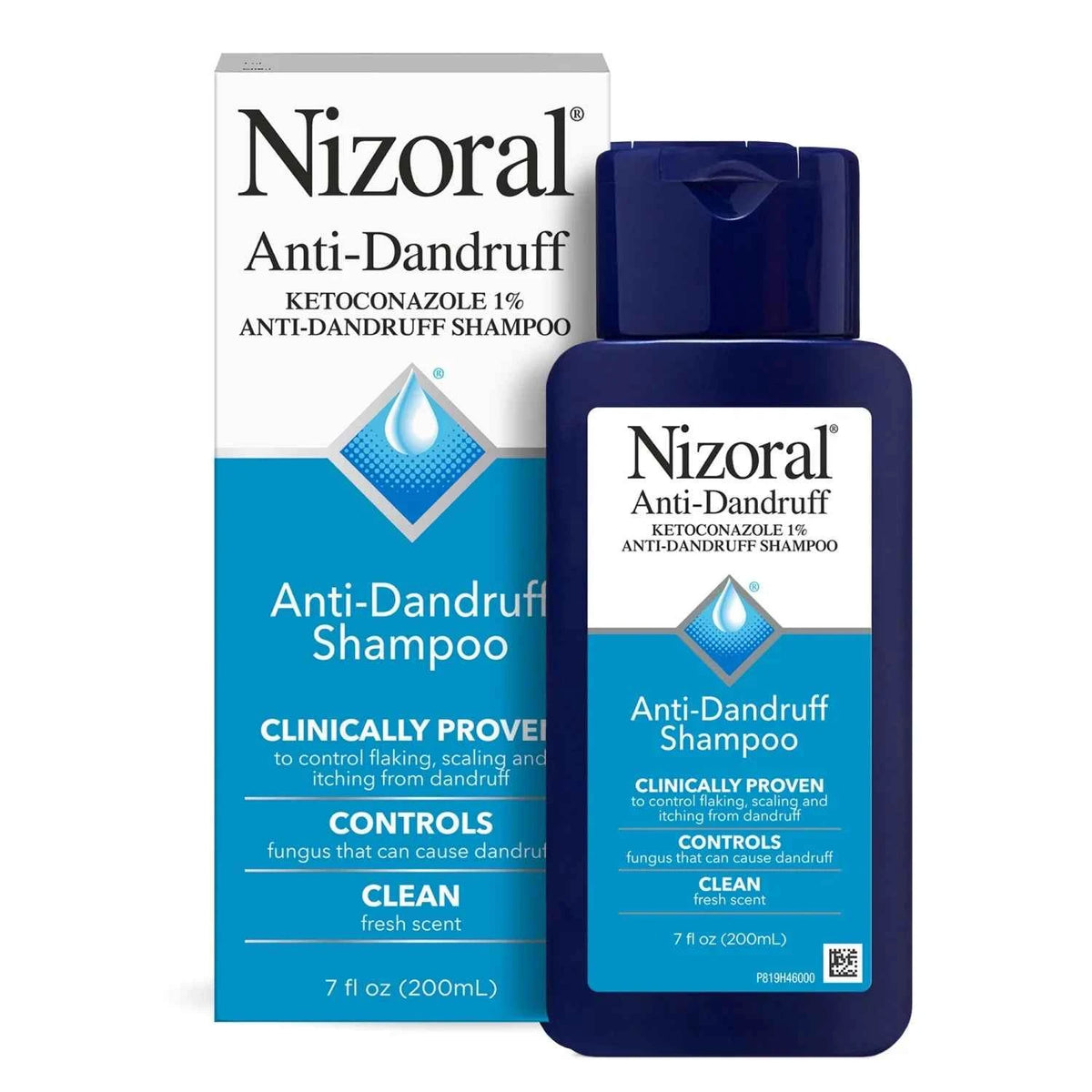 Nizoral Anti-Dandruff Shampoo with 1% Ketoconazole, Fresh Scent – 7 fl oz