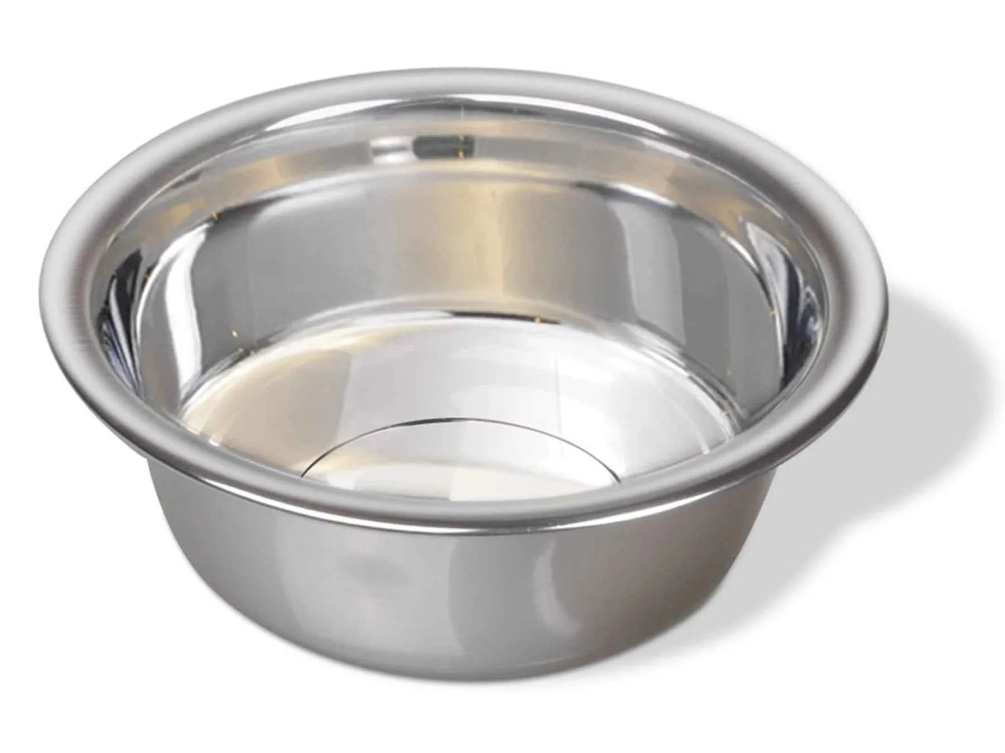 Van Ness Medium Lightweight Stainless Steel Dog Bowl 28 oz – Silver