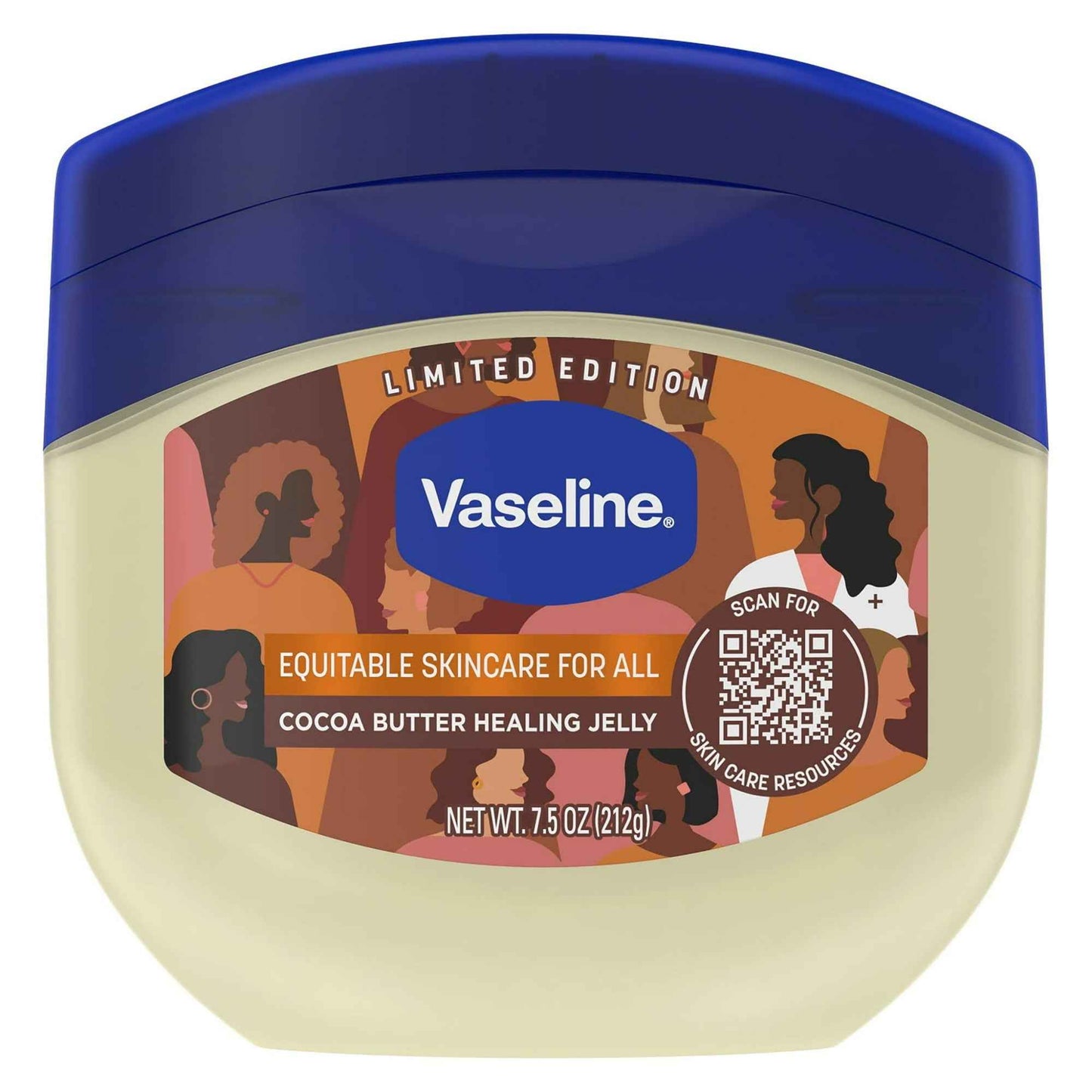Vaseline Lock In Moisture Cocoa Butter Healing Petroleum Jelly – 7.5 oz