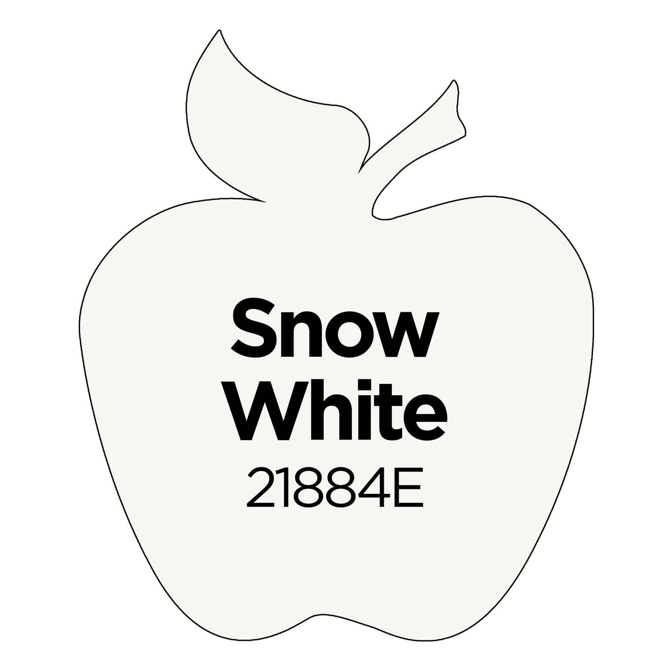 Apple Barrel Acrylic Craft Paint, Matte Finish, Snow White, 2 fl oz (21884EX)
