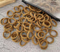 100Pcs Hair Bands for Children – Colorful Nylon Scrunchie Hair Ties, Elastic Hair Leagues for Girls