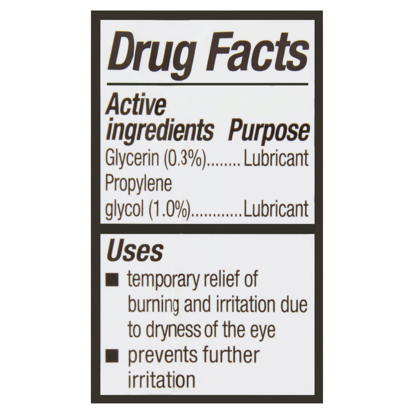 Equate Dry Eye Relief Lubricant Eye Drops – 0.5 fl oz