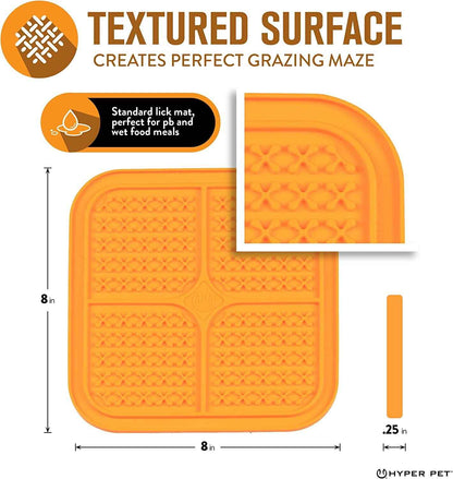 Hyper Pet IQ Treat Mat – Reward Lick Mat for Dogs & Cats (Slow Feeder & Enrichment)