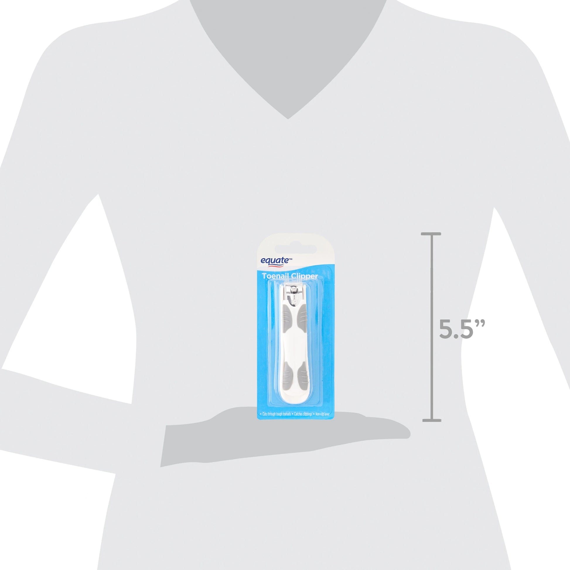 Equate Adult Toenail Clipper – Nail Health & Ingrown Toenail Prevention