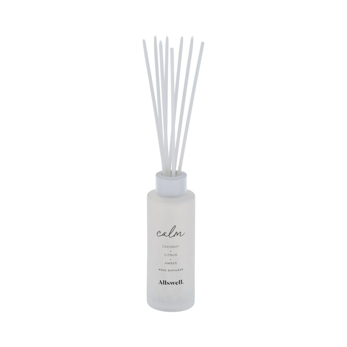 Allswell Calm Scented Reed Diffuser – Coconut · Citrus · Amber – 3 fl oz (90 mL) with 8 Reeds
