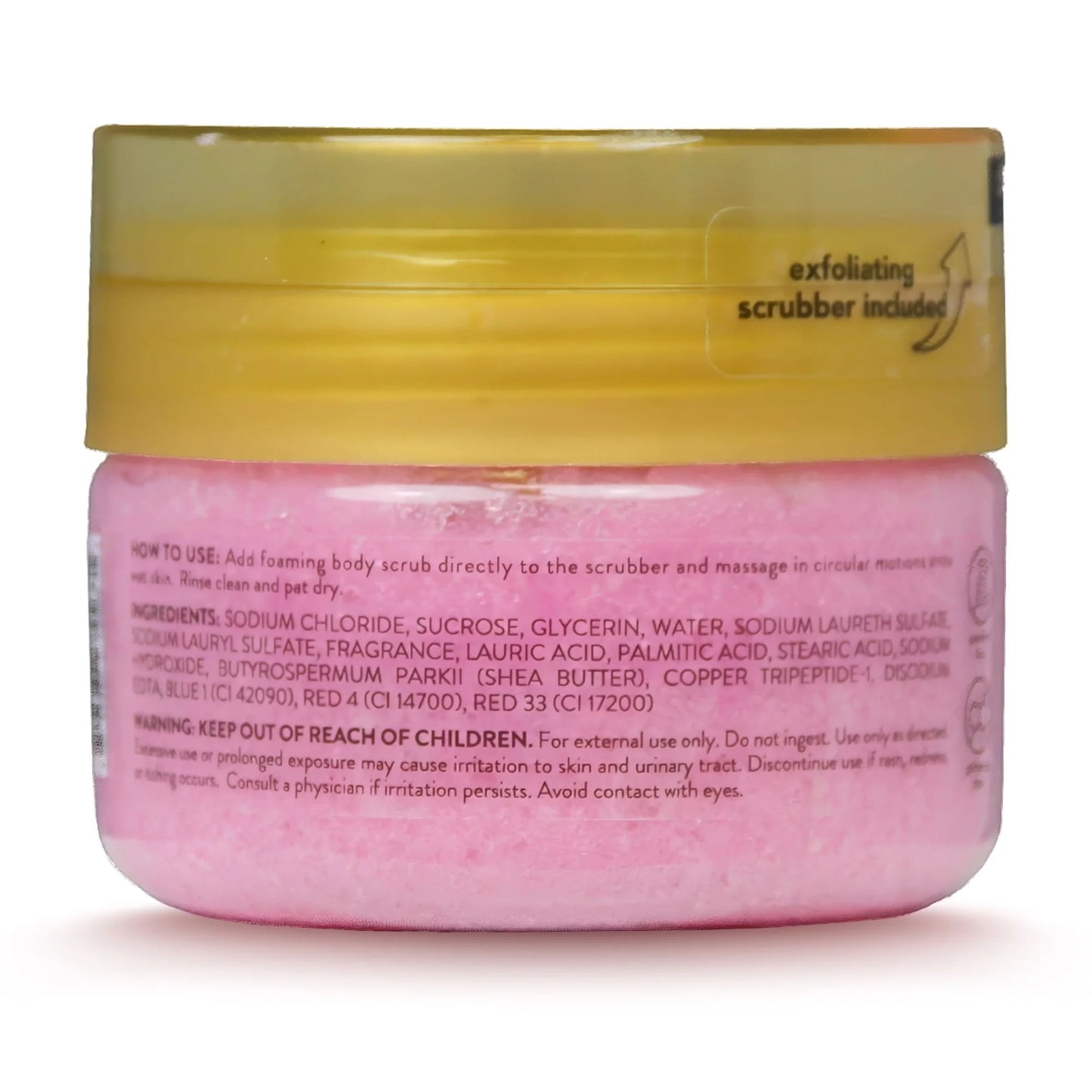 ONYX Professional Foaming Body Scrub with Scrubber – Winter Berry, 12 oz ONYX Professional