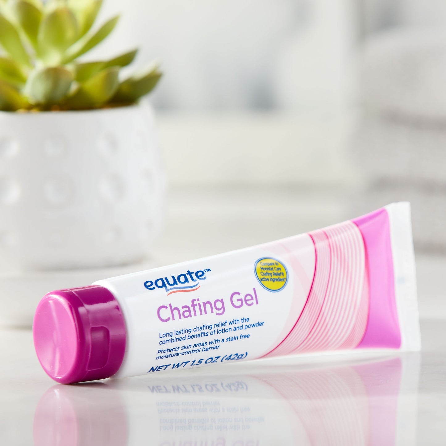 Equate Chafing Gel for Women’s Health, Cooling Relief, 1.5 oz Tube