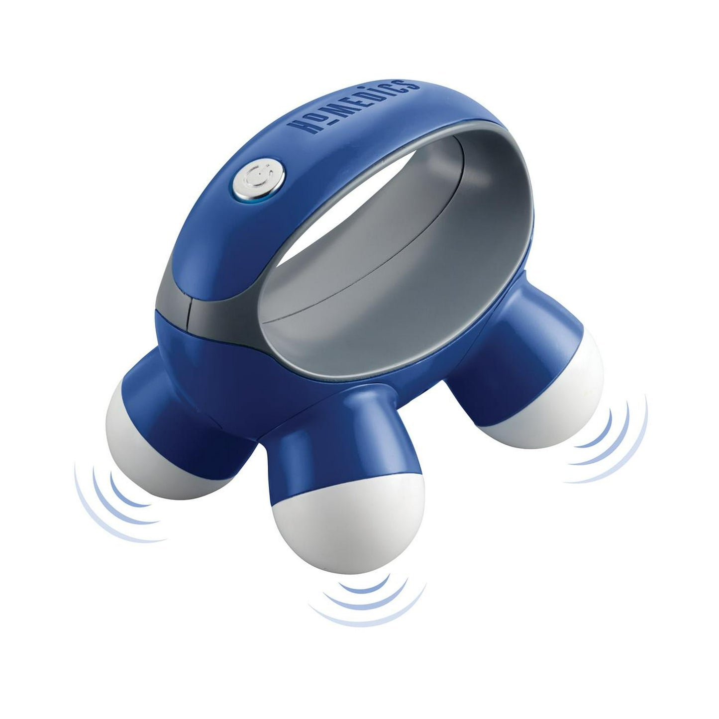 HoMedics Quatro Mini Hand-Held Massager – 4 Vibration Nodes, Battery Operated