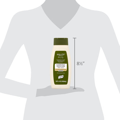 Equate Everyday Moisture Body Wash – 18 fl oz, Nourishing Daily Cleanser for Soft & Smooth Skin