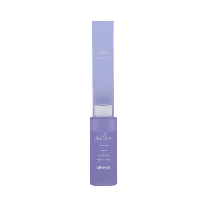 Allswell Relax Scented Reed Diffuser – Lavender, Jasmine & Chamomile – 3 Fl Oz (90mL) with 8 Synthetic Reeds