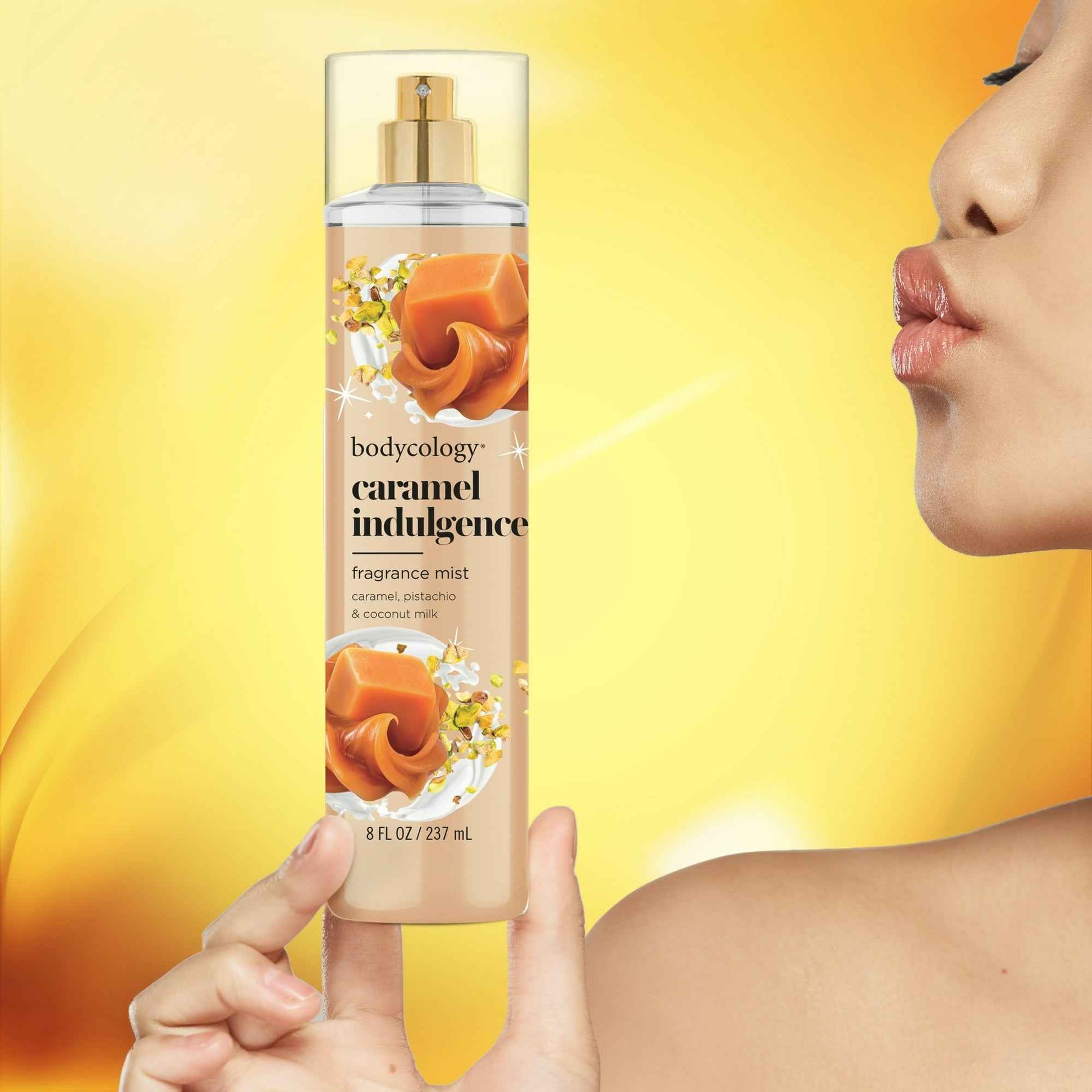 Bodycology Fragrance Body Mist Caramel Indulgence, 8 fl oz