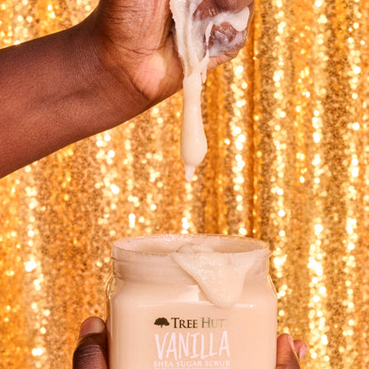 Tree Hut Vanilla Shea Butter Sugar Body Scrub – 18 oz Tree Hut