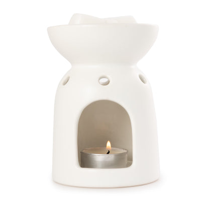 Mainstays Tealight Ceramic Warmer – White, 1 Pc