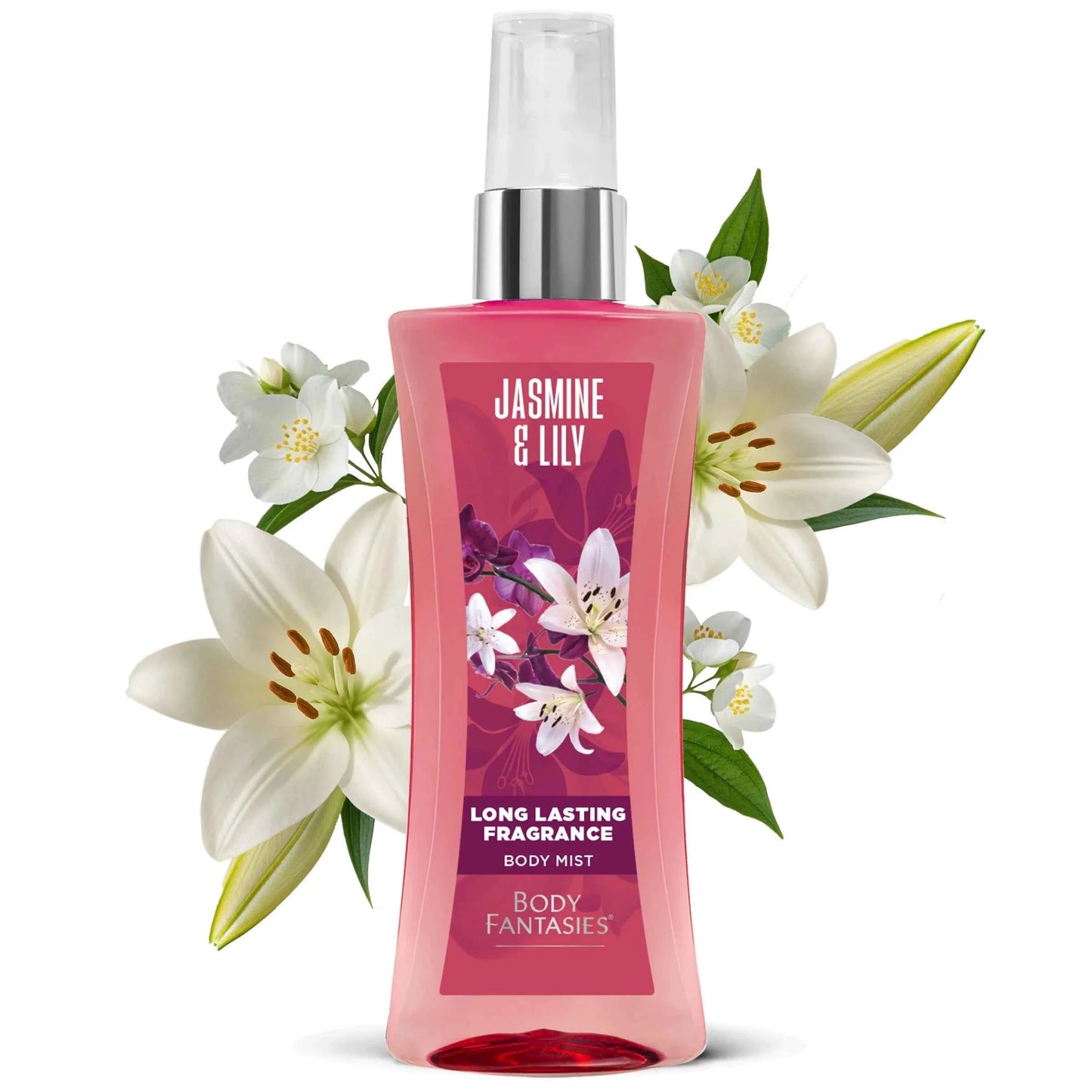 Body Fantasies Jasmine & Lily Body Spray – 3.2 fl oz