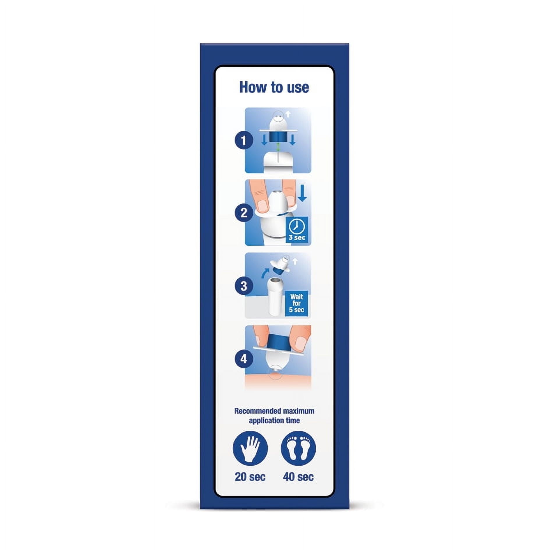 Equate Freeze Wart Remover, 1.6 fl oz – Precision Metal Tip for Common & Plantar Warts - MegoDeals