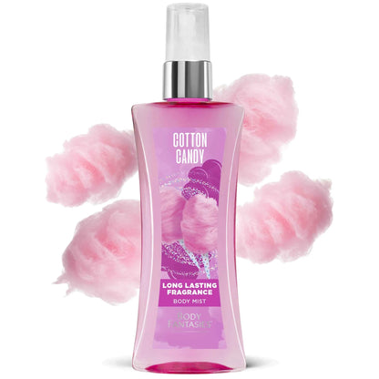 Body Fantasies Cotton Candy Body Spray for Women – 3.2 fl oz