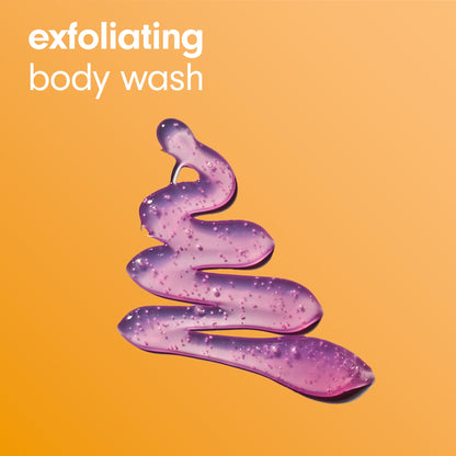 Softsoap Exfoliating Body Wash, Blackberry Sugar – Gently Cleanses & Polishes for All Skin Types – 20 fl oz Bottle