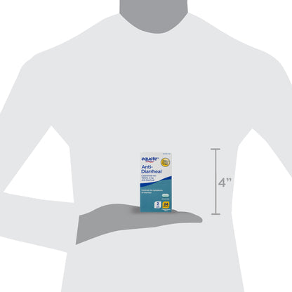 Equate Loperamide Tablets – 2 mg Anti-Diarrheal, 24 Count