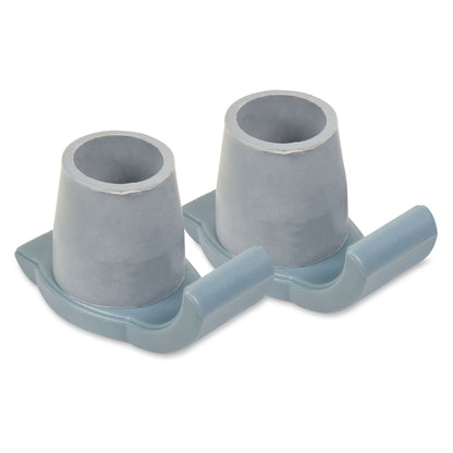 Equate Walker Ski Glides – Gray, 2-Pack, Easy-Slide Rear Walker Glides for Smooth Mobility