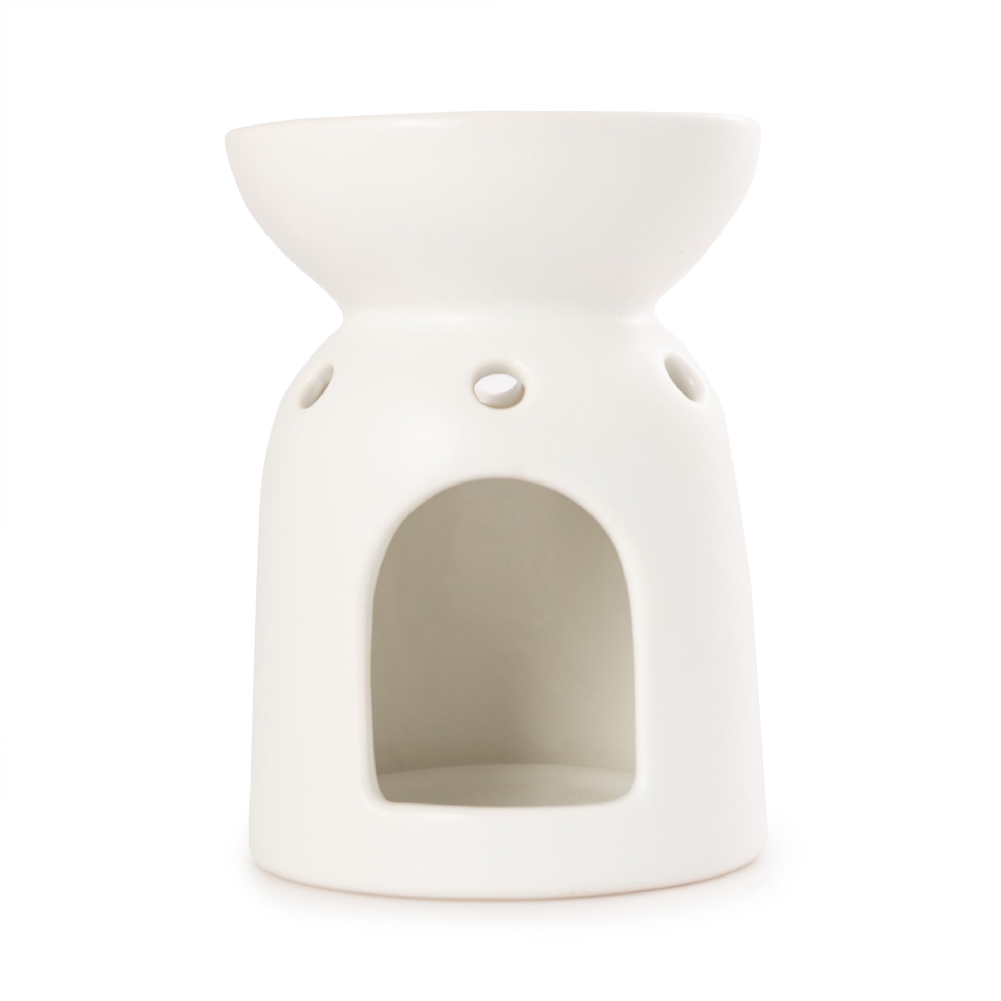 Mainstays Tealight Ceramic Warmer – White, 1 Pc