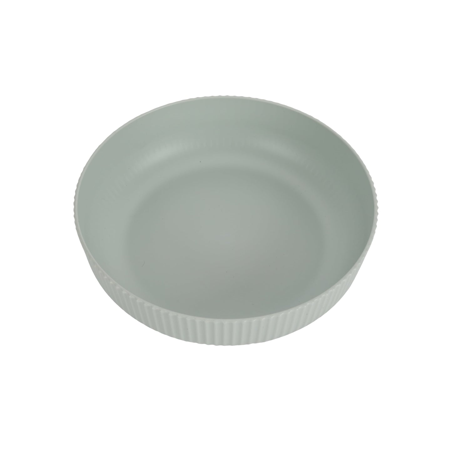 Green Eco-Friendly Recycled Plastic Dinner Bowl – 43-Ounce – Durable & Reusable for Indoor & Outdoor Dining