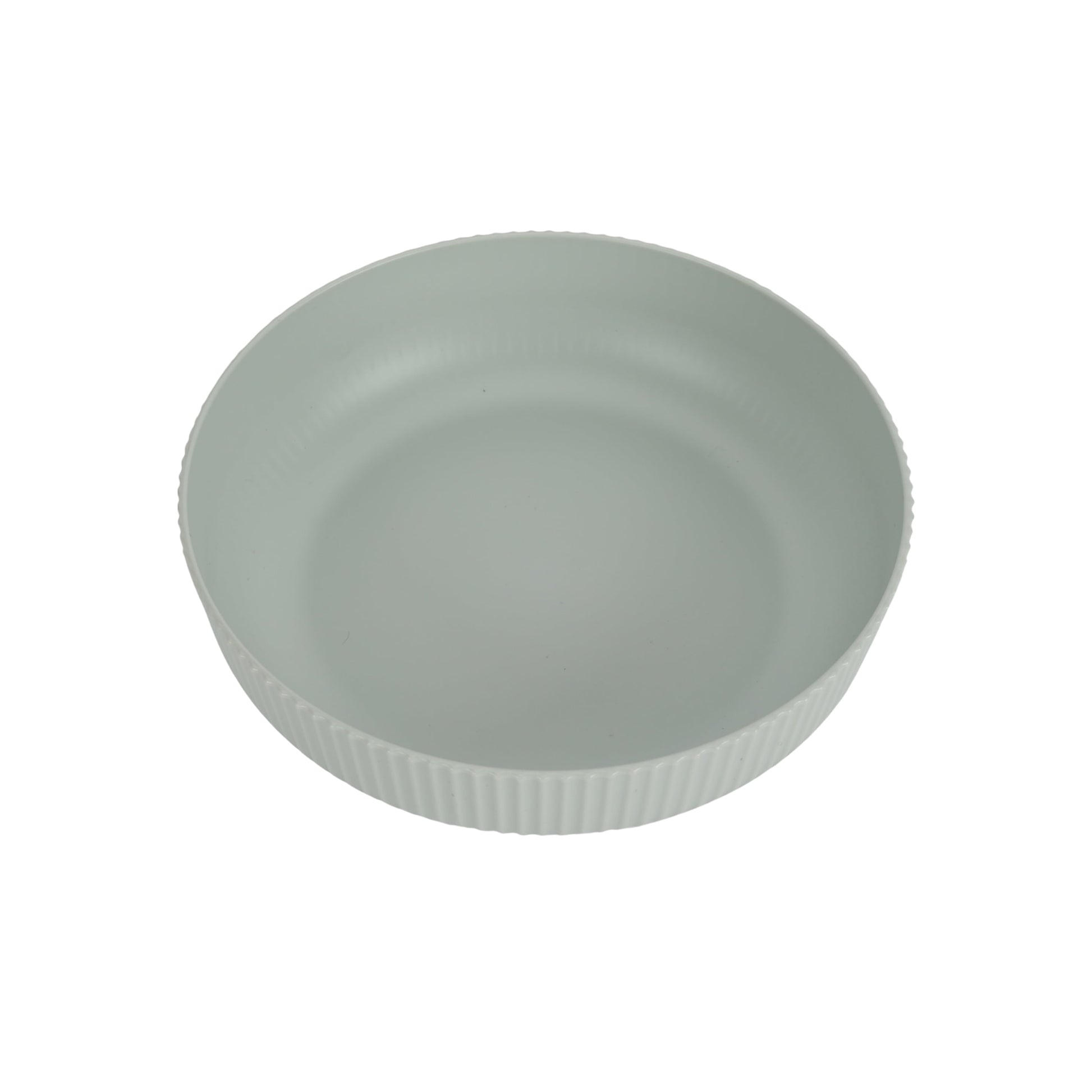 Green Eco-Friendly Recycled Plastic Dinner Bowl – 43-Ounce – Durable & Reusable for Indoor & Outdoor Dining