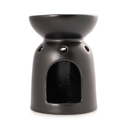 Mainstays Tealight Ceramic Warmer – Black, 1 Pc