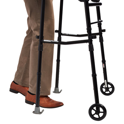 Equate Walker Ski Glides – Gray, 2-Pack, Easy-Slide Rear Walker Glides for Smooth Mobility
