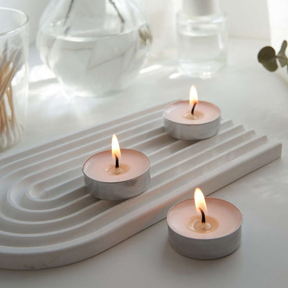 Mainstays White Unscented Indoor/Outdoor Oversized Tealight Candles – Long-Lasting & Versatile Ambiance