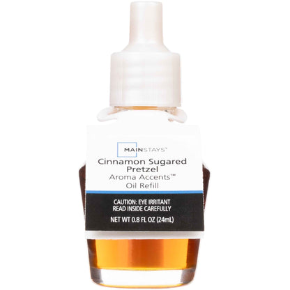 Mainstays Aroma Accent Fragrance Oil Refill – Cinnamon Sugared Pretzel – 24 mL