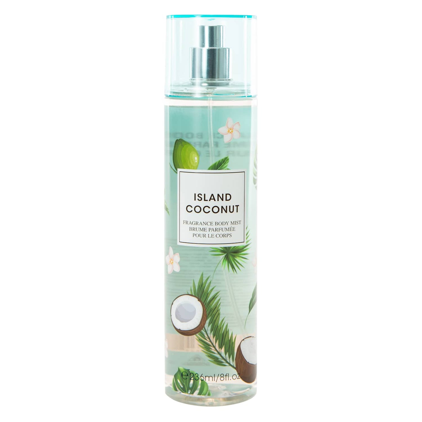 Island Coconut Fragrance Body Mist – Refreshing Tropical Scent 8 fl oz