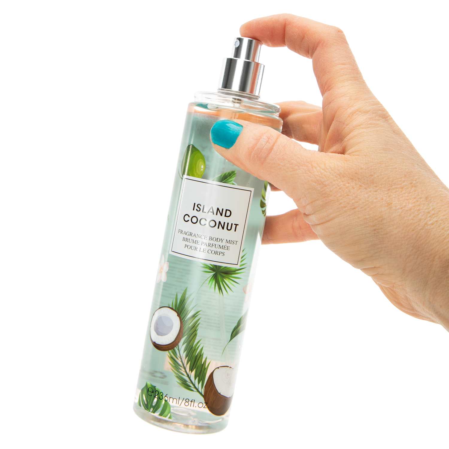 Island Coconut Fragrance Body Mist – Refreshing Tropical Scent 8 fl oz