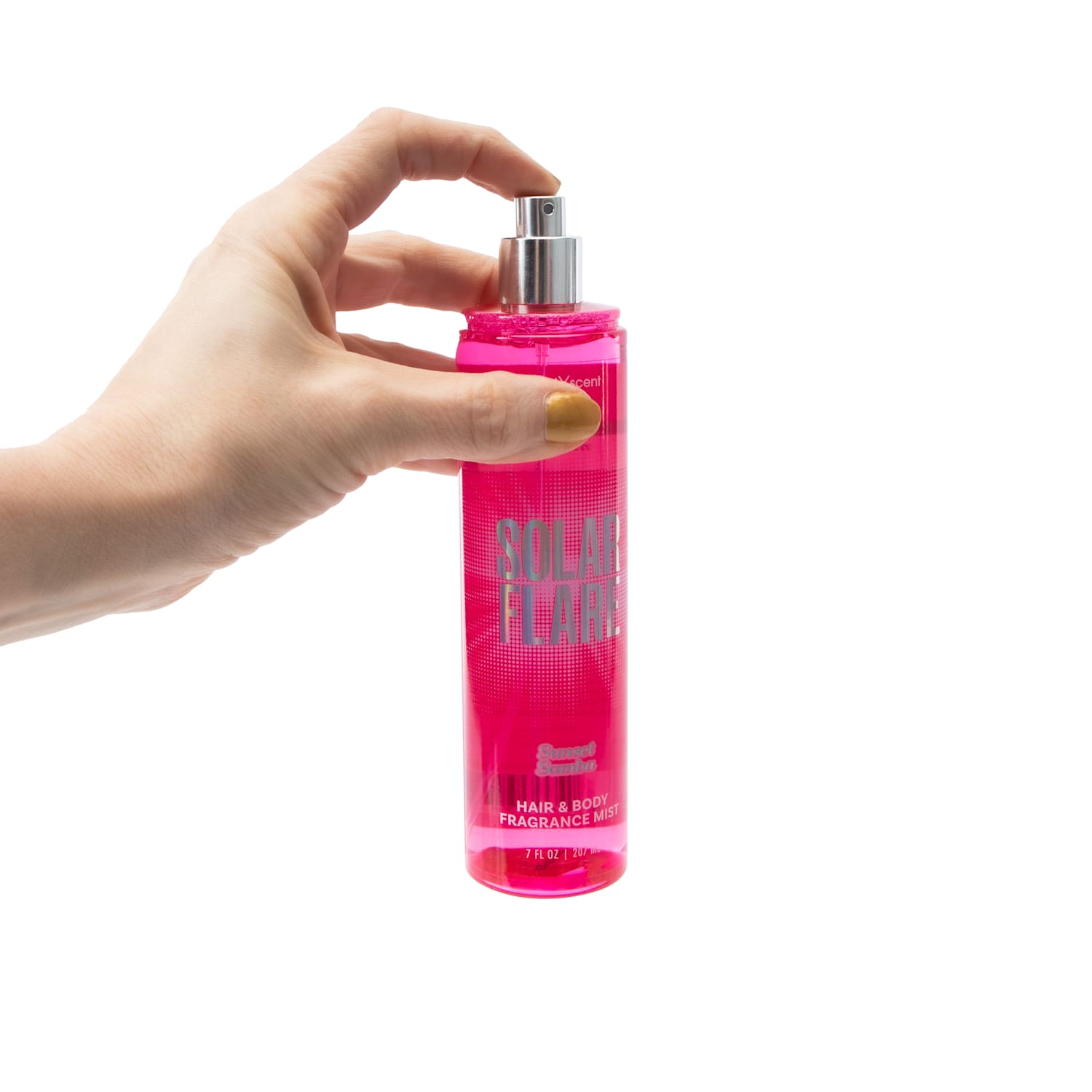 ScentXScent Solar Flare Sunset Samba Hair & Body Fragrance Mist – Long-Lasting Tropical Scent for Hair & Skin ScentXScent