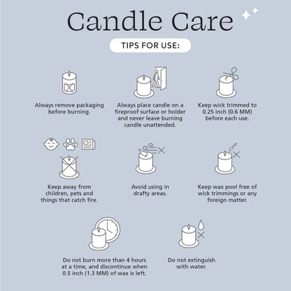 Mainstays Beachside Linen 3-Wick Glass Jar Candle – Fresh Clean Scent, Blue, 11.5 oz