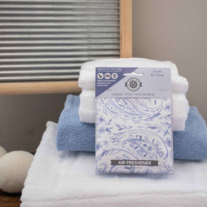 Sparkle City Scented Sachet 2 Pack – Paisley, Fresh and Clean, Home & Closet Fragrance